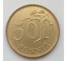 Финляндия 50 пенни 1988