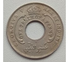 Британская Западная Африка 1/10 пенни 1912