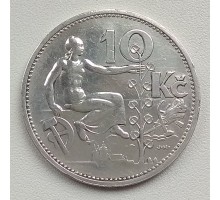 Чехословакия 10 крон 1931 серебро