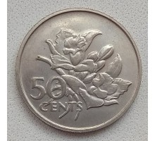 Сейшелы 50 центов 1977