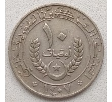 Мавритания 10 угий 1973-2003
