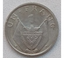 Руанда 1 франк 1964-1965