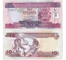 Соломоновы острова 10 долларов 2006-2011