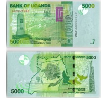 Уганда 5000 шиллингов 2010-2017