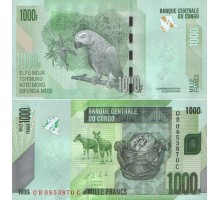Конго 1000 франков 2013