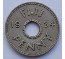 Фиджи 1 пенни 1954