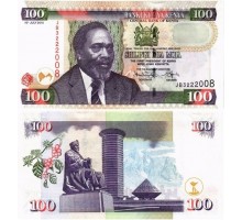 Кения 100 шиллингов 2010
