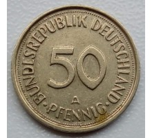 Германия (ФРГ) 50 пфеннигов 1990 A