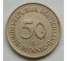 Германия (ФРГ) 50 пфеннигов 1989 G