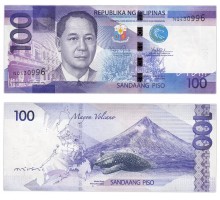 Филиппины 100 песо 2015