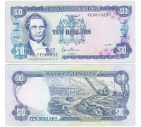 Ямайка 10 долларов 1994