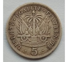 Гаити 5 сантимов 1905