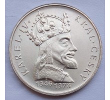 Чехословакия 100 крон 1978. 600 лет со дня смерти Карла IV серебро