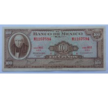 Мексика 100 песо 1972