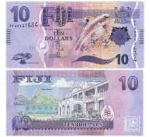 Фиджи 10 долларов 2012