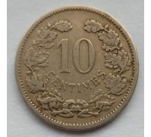 Люксембург 10 сантимов 1901