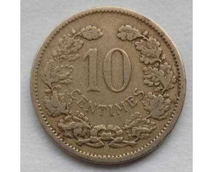 Люксембург 10 сантимов 1901
