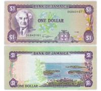 Ямайка 1 доллар 1989