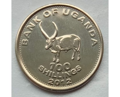Уганда 100 шиллингов 2007-2019