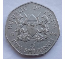 Кения 5 шиллингов 1994