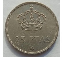 Испания 25 песет 1975