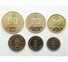 Туркменистан 2009. Набор 6 монет