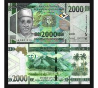 Гвинея 2000 франков 2018