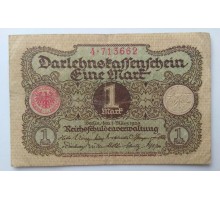 Германия 1 марка 1920 7 цифр