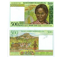 Мадагаскар 500 франков 1994