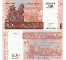 Мадагаскар 500 ариари 2004