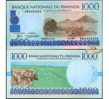 Руанда 1000 франков 1998