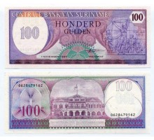 Суринам 100 гульденов 1985