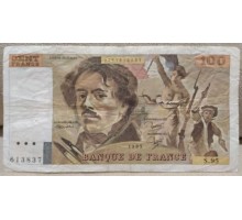 Франция 100 франков 1985