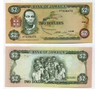 Ямайка 2 доллара 1993