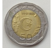 Алжир 200 динаров 2012-2018. 50 лет Независимости