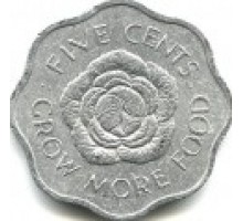 Сейшелы 5 центов 1972. ФАО