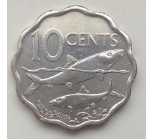 Багамы 10 центов 2007-2010
