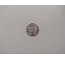 Великобритания 3 пенса 1916 серебро
