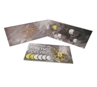Буклет под разменные монеты России 2018 г. на 4 монеты