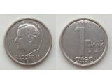 Бельгия 1 франк 1994-2001 Belgie