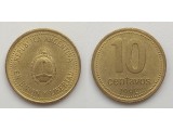 Аргентина 10 сентаво 1992-2006