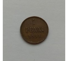 Русская Финляндия 1 пенни 1911