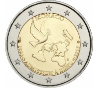 Монако 2 евро 2013. 20 лет вступления в ООН
