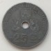 Бельгия 25 сантимов 1944 BELGIE - BELGIQUE