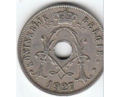 Бельгия 25 сантимов 1927 Belgie