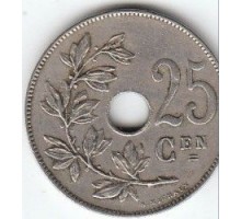 Бельгия 25 сантимов 1927 Belgie