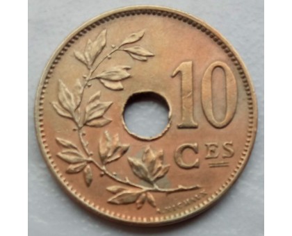 Бельгия 10 сантимов 1929 Belgique