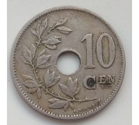 Бельгия 10 сантимов 1920 Belgie