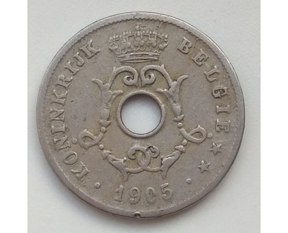 Бельгия 10 сантимов 1905 Belgie