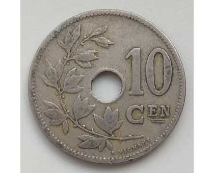 Бельгия 10 сантимов 1903 Belgie